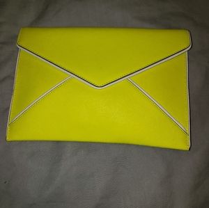 Neon Yellow Clutch